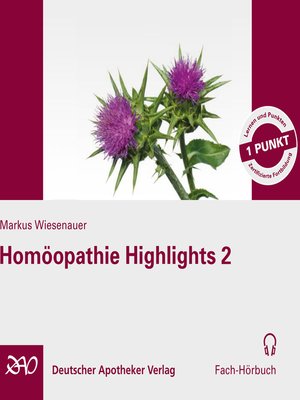 cover image of Homöopathie Highlights 2
